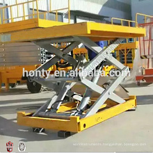 stationary scissor lift platform scissor type portable hydraulic car lifts for sale